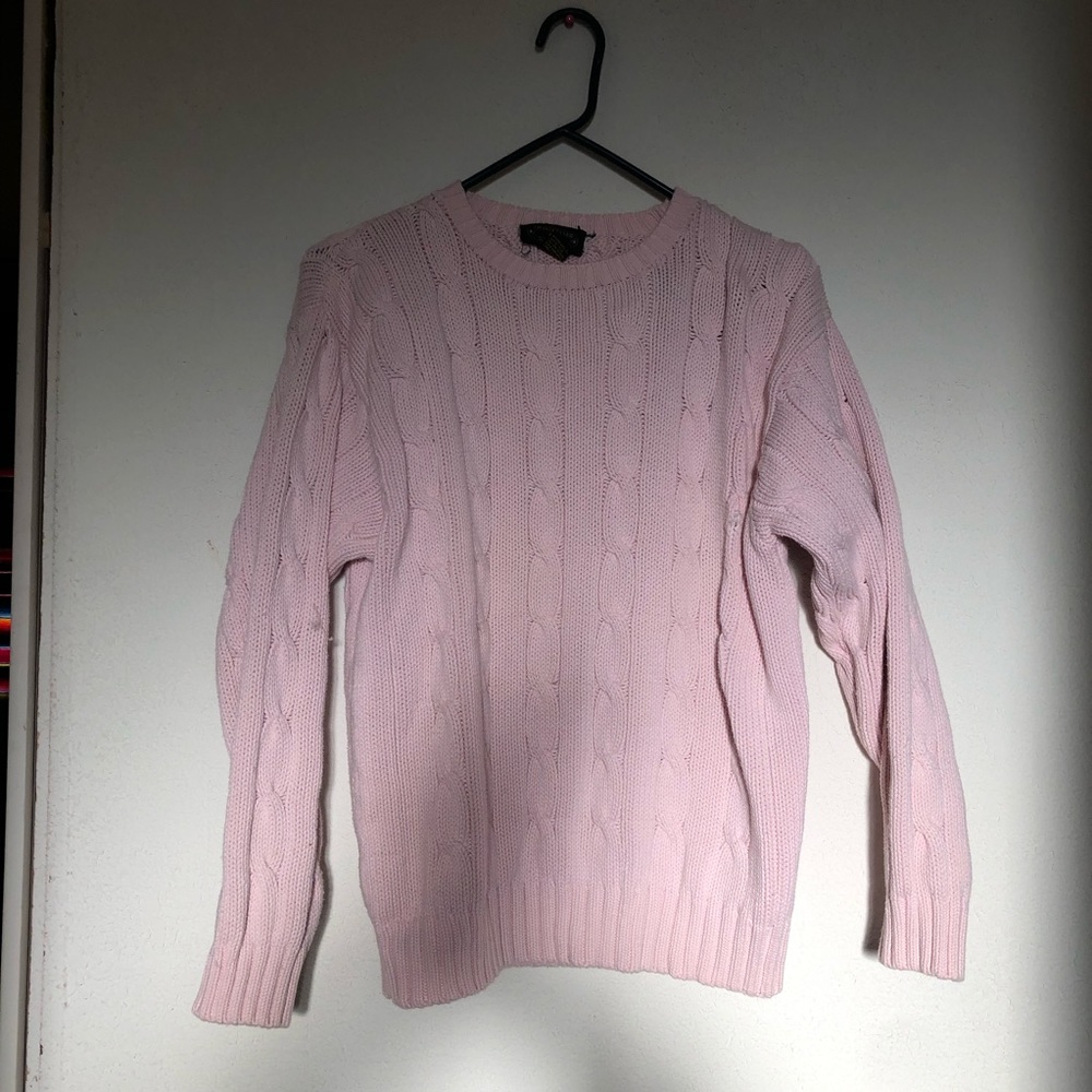 Pink Charter Club Knit Sweater